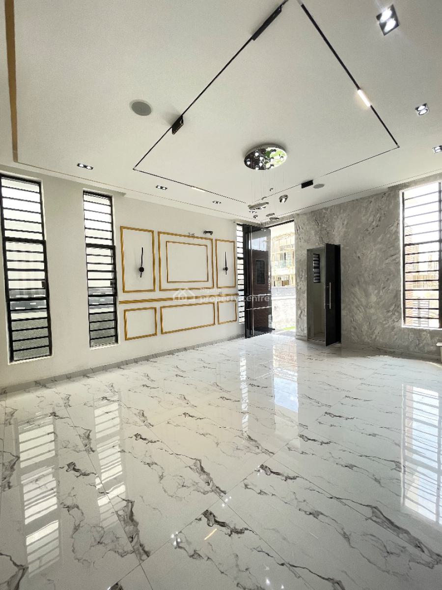 Luxury 5-bedroom Fully Detached Duplex with Pool & Bq, Chevron Lekki, Lekki, Lagos, Flat / Apartment for Sale