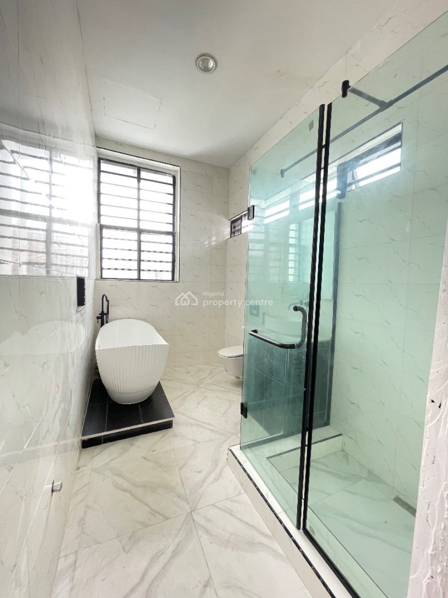 Luxury 5-bedroom Fully Detached Duplex with Pool & Bq, Chevron Lekki, Lekki, Lagos, Flat / Apartment for Sale