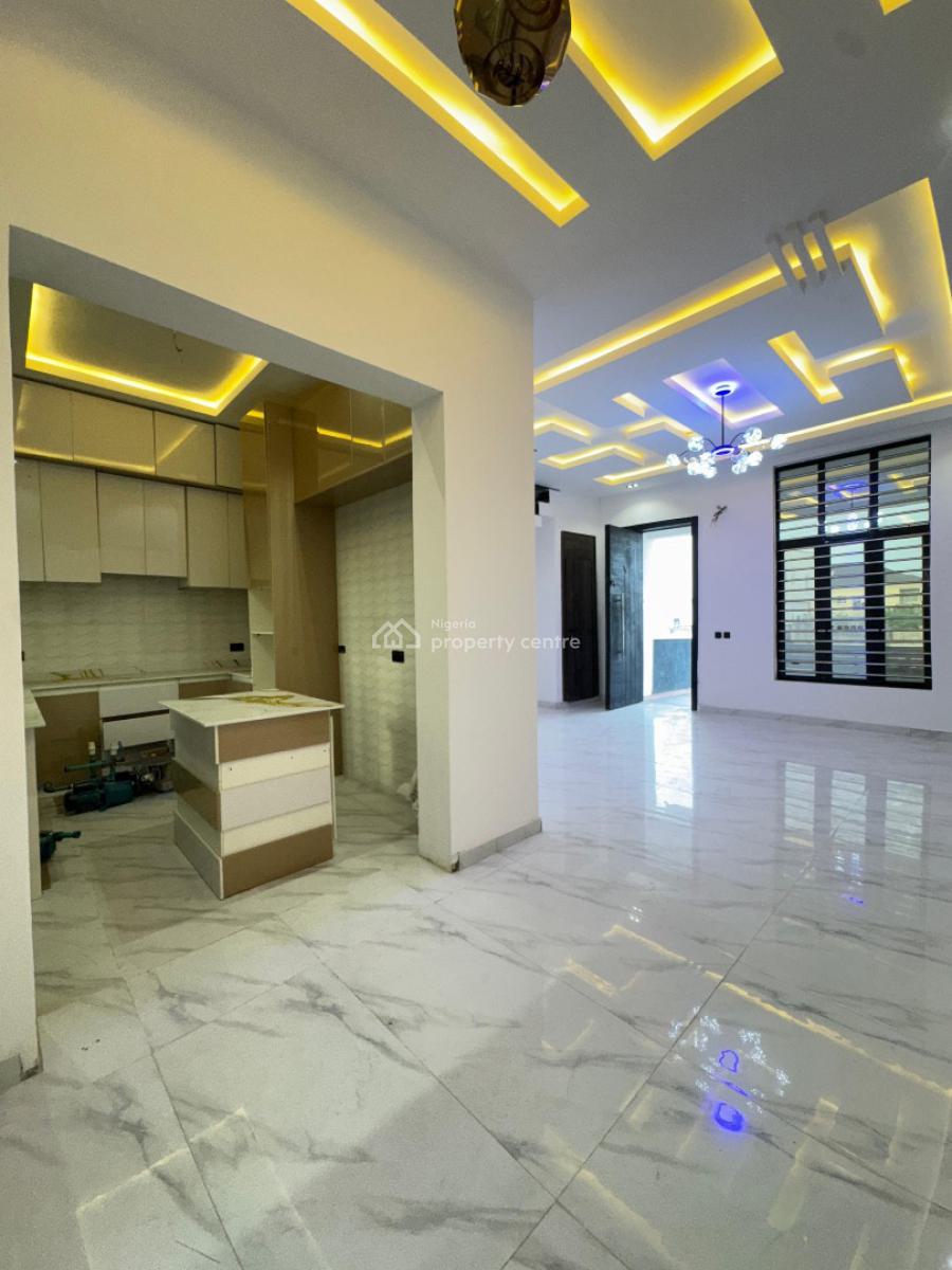 Classy 3 Bedroom Terrace Duplex with a Bq with a Private Compound, Ikota, Lekki, Lagos, Terraced Duplex for Sale