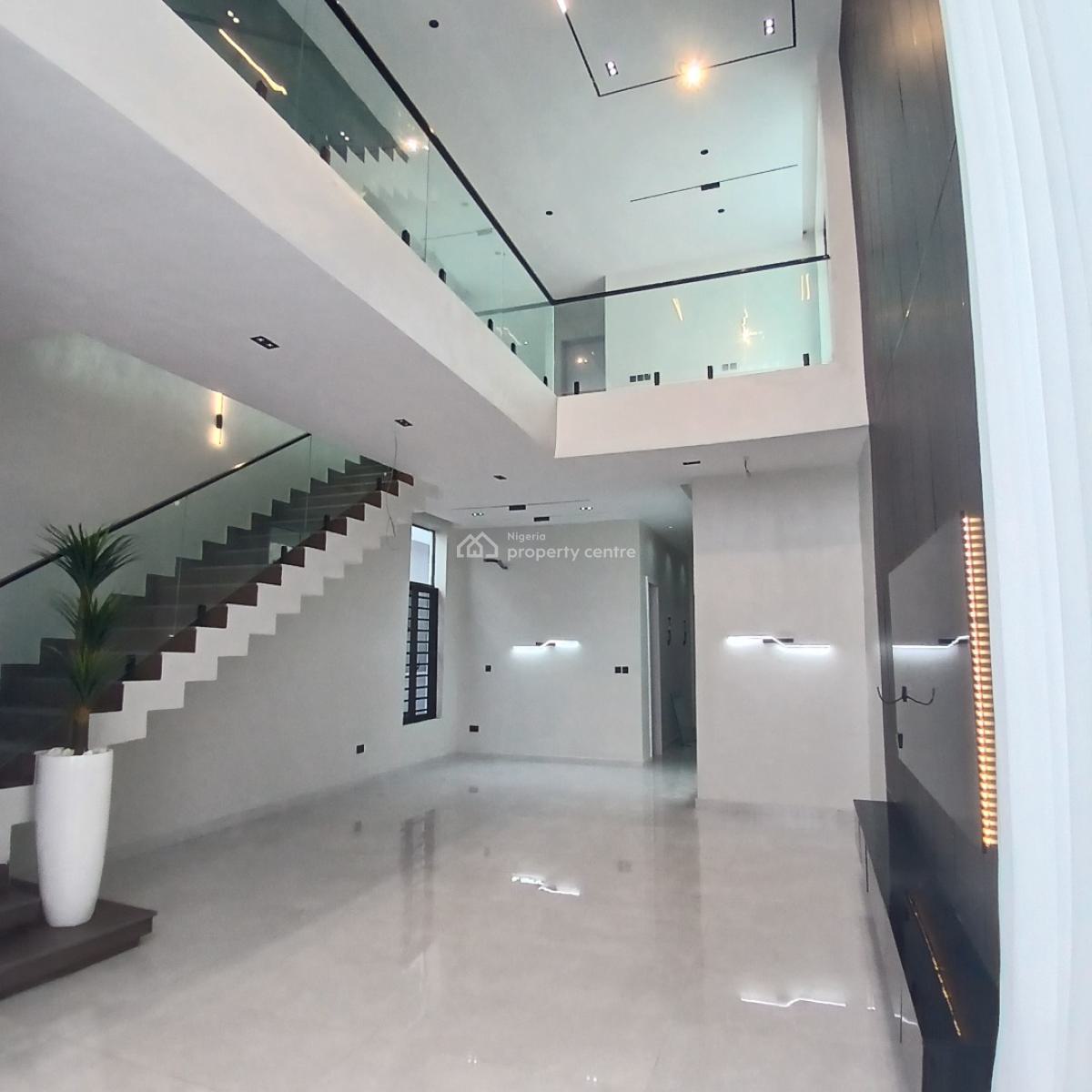 Gigantic 5 Bedroom Detached Duplex with Office Space,bq, Swiimming Pool, Gym ,laundry,2 Kitchen,chevron Toll Gate,  Orchid Road, Lekki, Lagos, Detached Duplex for Sale