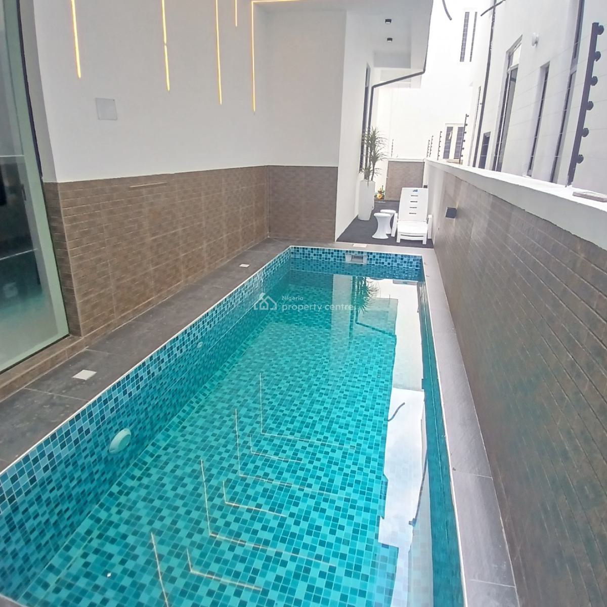 Gigantic 5 Bedroom Detached Duplex with Office Space,bq, Swiimming Pool, Gym ,laundry,2 Kitchen,chevron Toll Gate,  Orchid Road, Lekki, Lagos, Detached Duplex for Sale