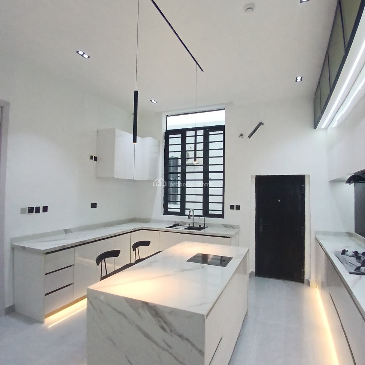 Gigantic 5 Bedroom Detached Duplex with Office Space,bq, Swiimming Pool, Gym ,laundry,2 Kitchen,chevron Toll Gate,  Orchid Road, Lekki, Lagos, Detached Duplex for Sale