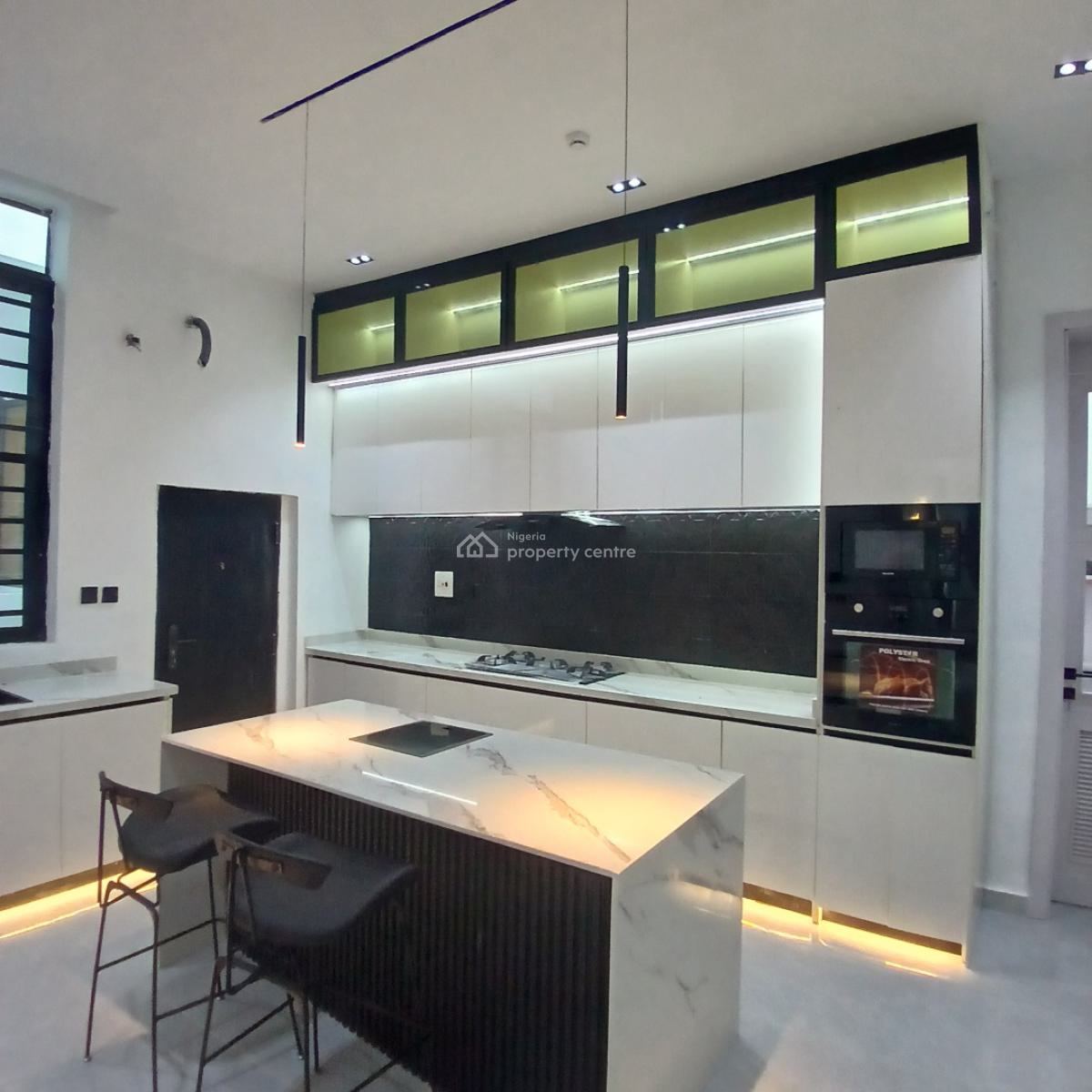 Gigantic 5 Bedroom Detached Duplex with Office Space,bq, Swiimming Pool, Gym ,laundry,2 Kitchen,chevron Toll Gate,  Orchid Road, Lekki, Lagos, Detached Duplex for Sale