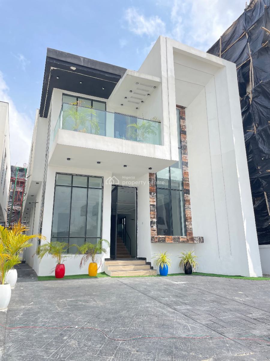 5-bedroom Fully Detached Duplex with Swimming Pool & Bq -- ₦350m, Chevron Lekki, Lekki, Lagos, Flat / Apartment for Sale