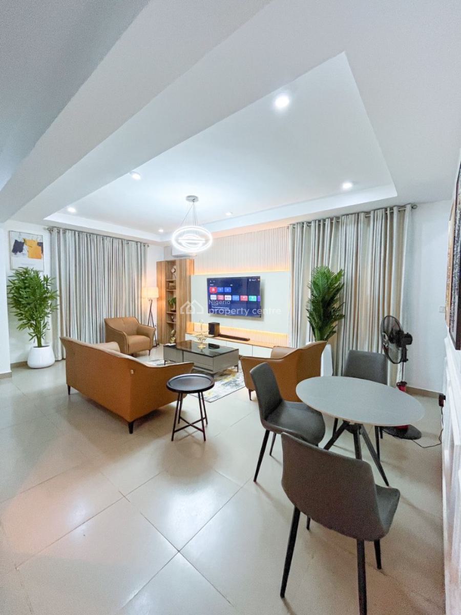 Luxury Smart 2 Bedroom Service and Furnished Duplex, Lokogoma District, Abuja, Semi-detached Duplex Short Let