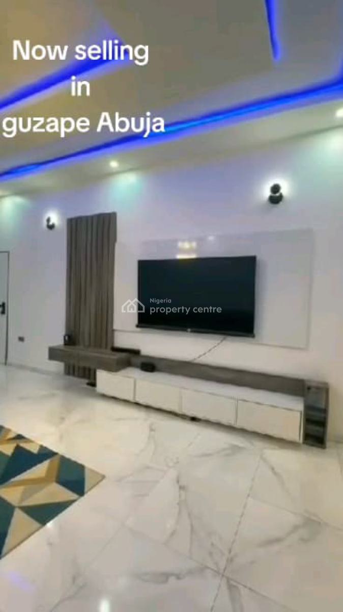 Furnished Smart Fully Detached 5 Bedrooms Duplex with Bq, Guzape District, Abuja, Detached Duplex for Sale
