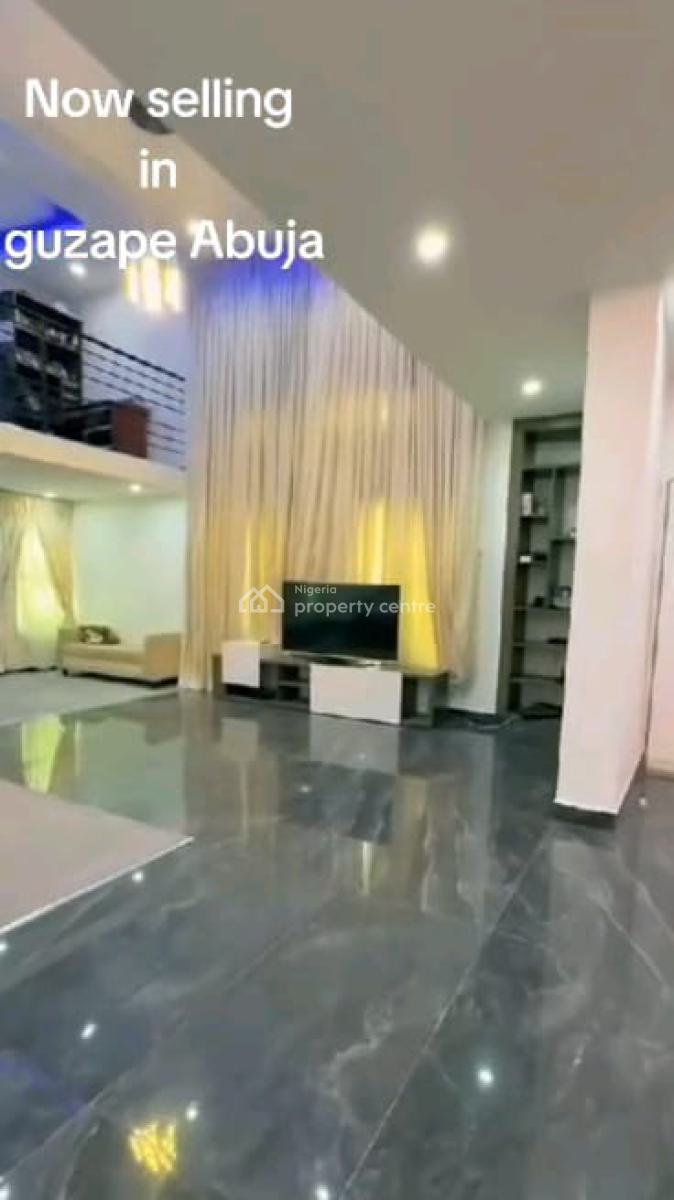 Furnished Smart Fully Detached 5 Bedrooms Duplex with Bq, Guzape District, Abuja, Detached Duplex for Sale