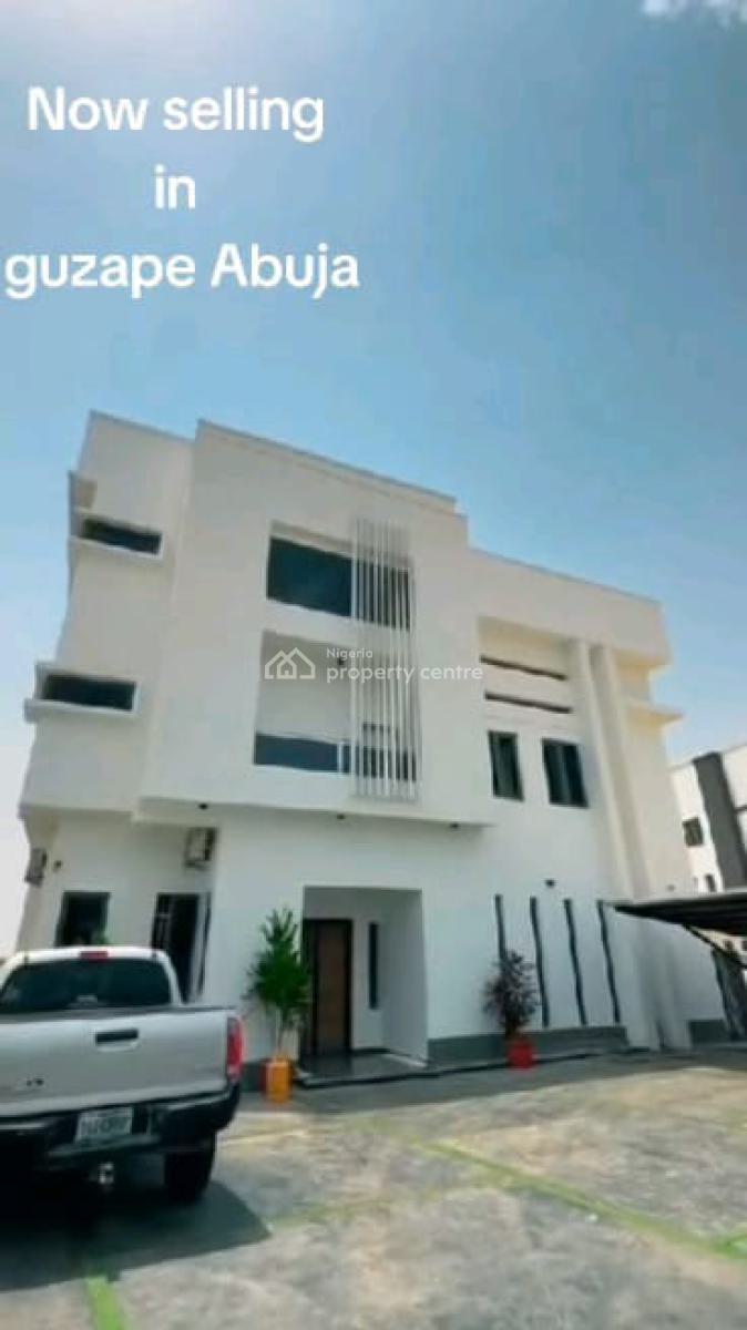 Furnished Smart Fully Detached 5 Bedrooms Duplex with Bq, Guzape District, Abuja, Detached Duplex for Sale