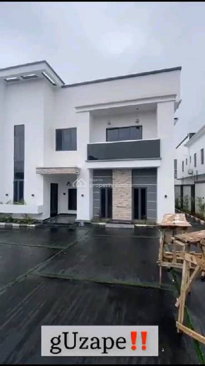 Smart Home 6 Bedroom Detached Duplex with 2 Rooms Bq, Guzape District, Abuja, Detached Duplex for Sale