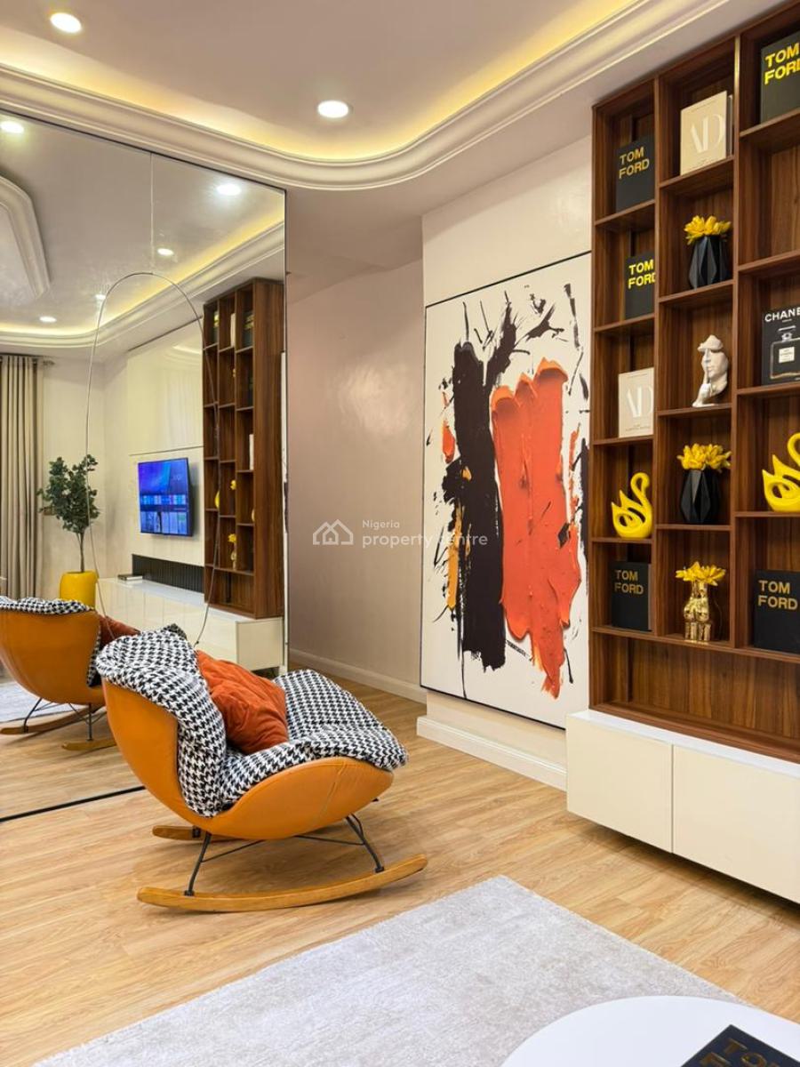 Beautifully Furnished One Bedroom Apartment, Chevron, Lekki, Lagos, Flat / Apartment Short Let