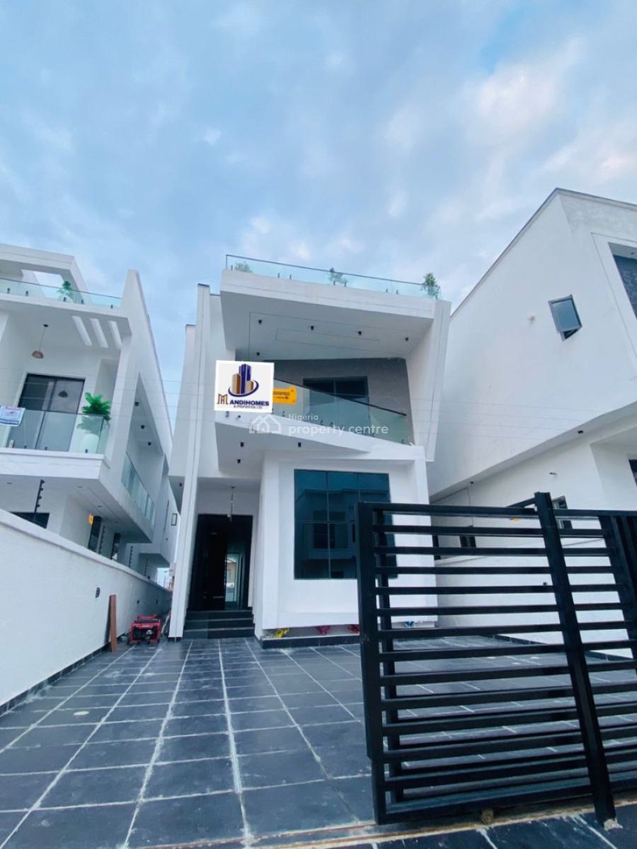 Tastefully 5 Bedroom Fully Detached Duplex with Bq & Swimming Pool, Ajah, Ajah, Lagos, Detached Duplex for Sale