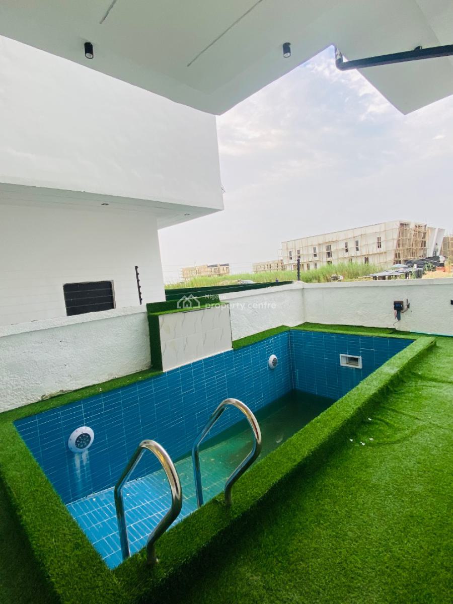 Tastefully 5 Bedroom Fully Detached Duplex with Bq & Swimming Pool, Ajah, Ajah, Lagos, Detached Duplex for Sale