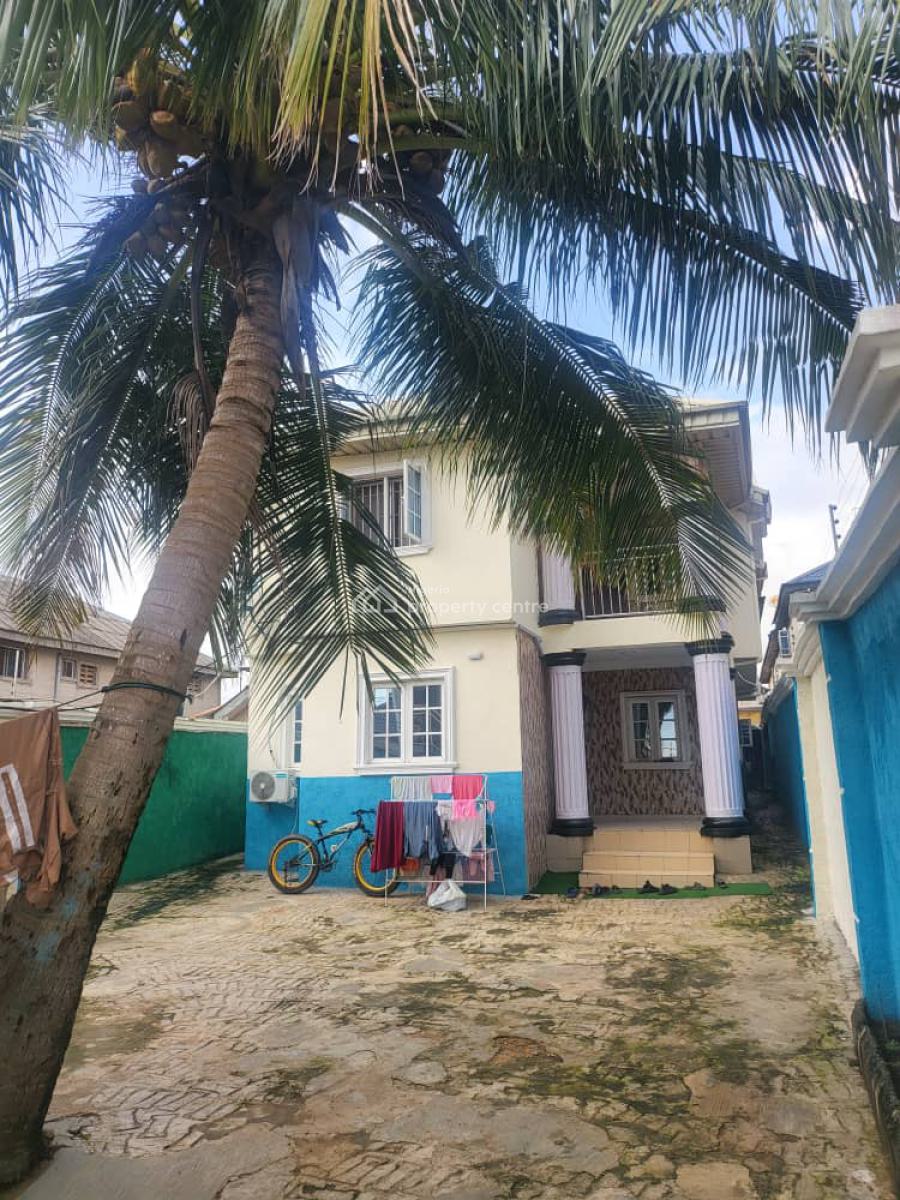 Luxury 4 Bedroom Duplex with Two Kitchens,extra Detached 2rooms Self, Peace Estate,aboru, Iyana Ipaja, Ipaja, Lagos, Detached Duplex for Sale