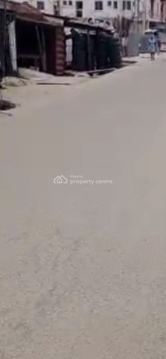 a Dilapidated Bungalow , on The Major Road, Good for Both Residential, Location* : 81, Bajulaiye Road Shomolu., Shomolu, Lagos, Commercial Land for Sale