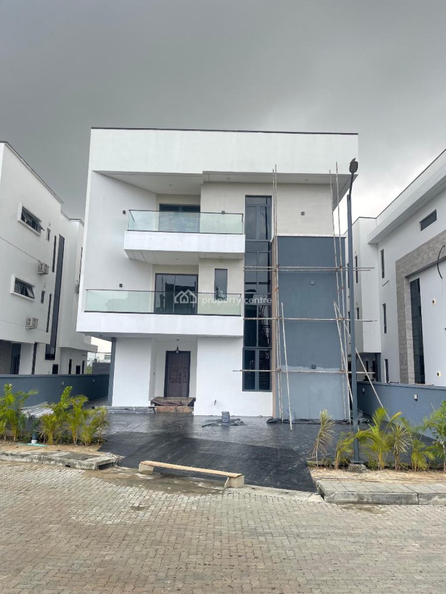 Beautiful Done 5 Bedroom Fully Detached Home, Ikate, Lekki, Lagos, Detached Duplex for Sale