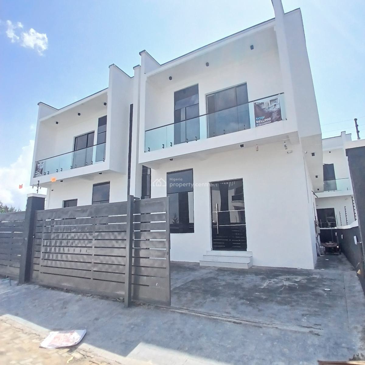 Newly Built 4 Bedroom Semi-detached Duplex with Bq, Chevron Toll Gate, Orchid Road, Lekki, Lagos, Semi-detached Duplex for Sale