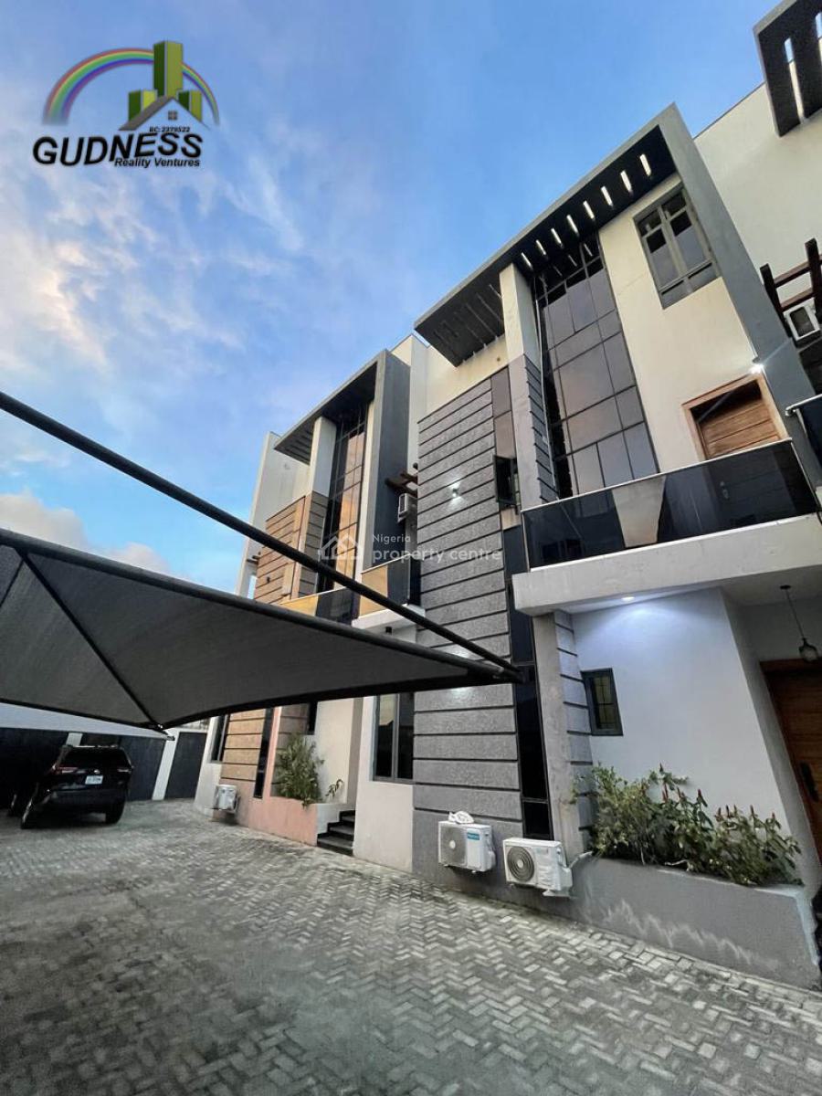 Tastefully Built Self-serviced 4 Bedroom Terrace Duplex, Ikate Elegushi, Lekki, Lagos, Terraced Duplex for Rent