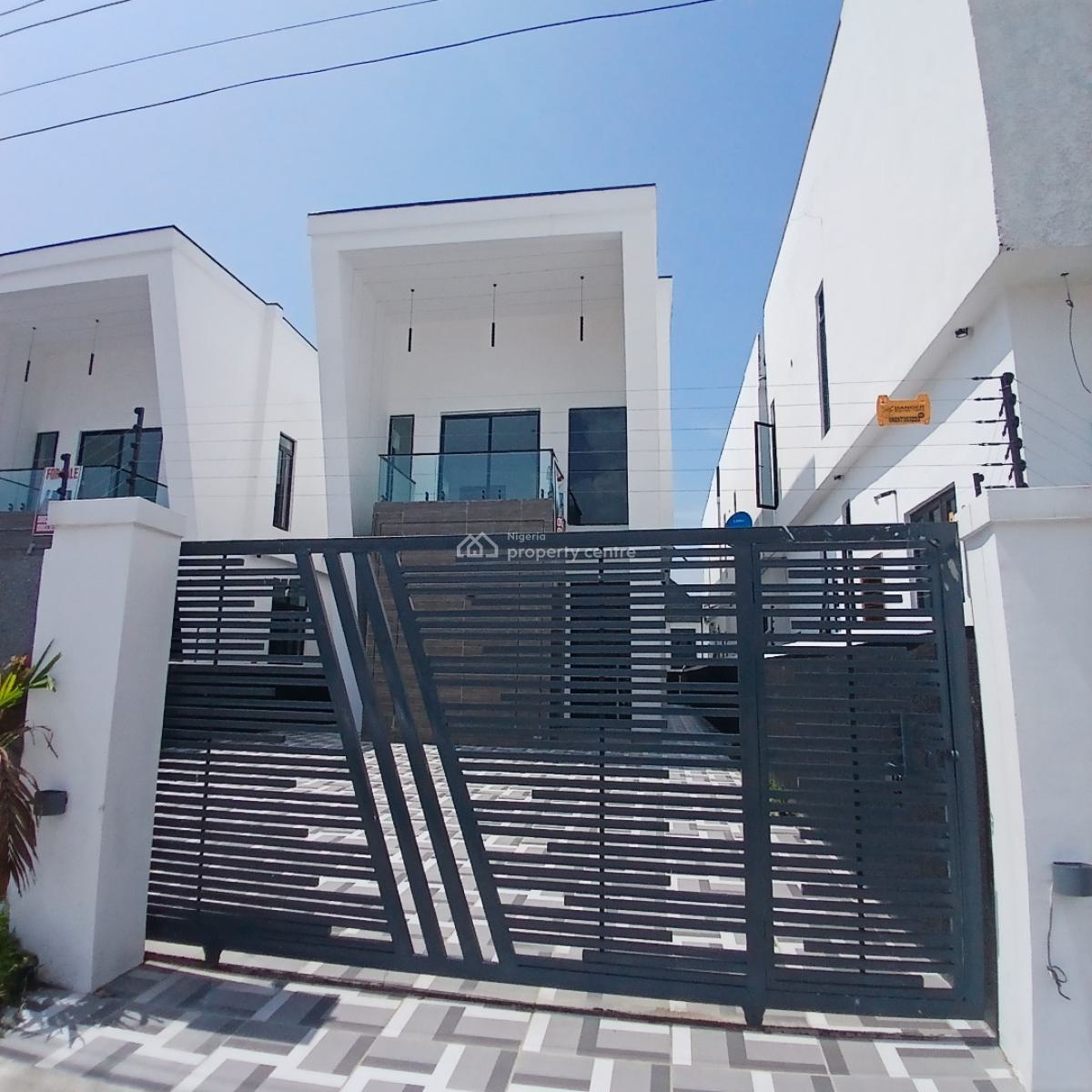 Massive 5 Bedroom Detached Duplex with Swimming Pool, Chevron Toll Gate, Orchid Road, Lekki, Lagos, Detached Duplex for Sale