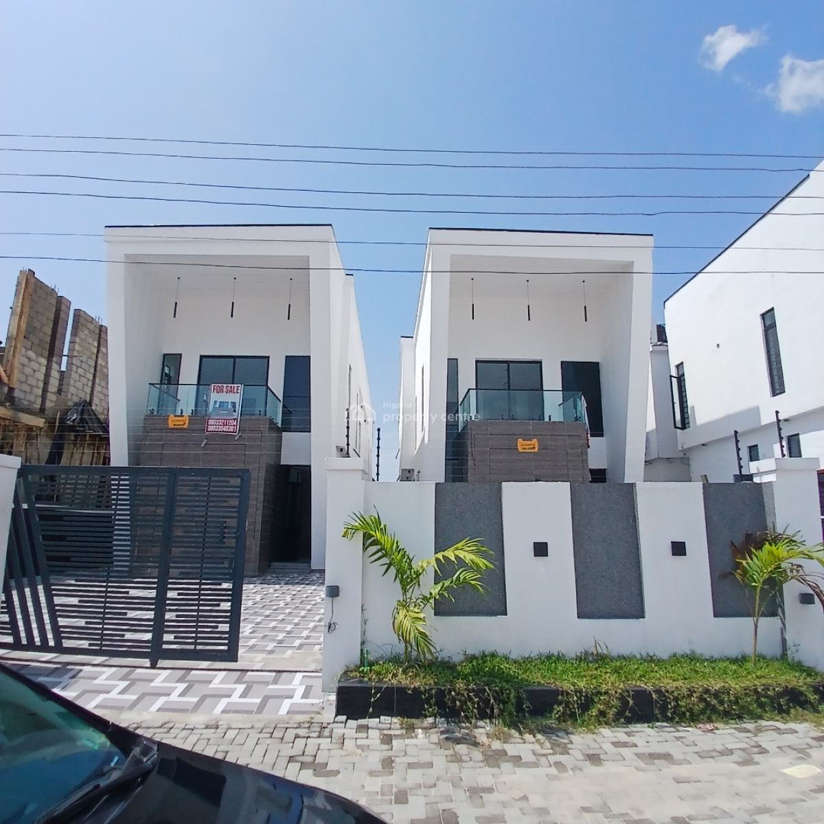 Massive 5 Bedroom Detached Duplex with Swimming Pool, Chevron Toll Gate, Orchid Road, Lekki, Lagos, Detached Duplex for Sale
