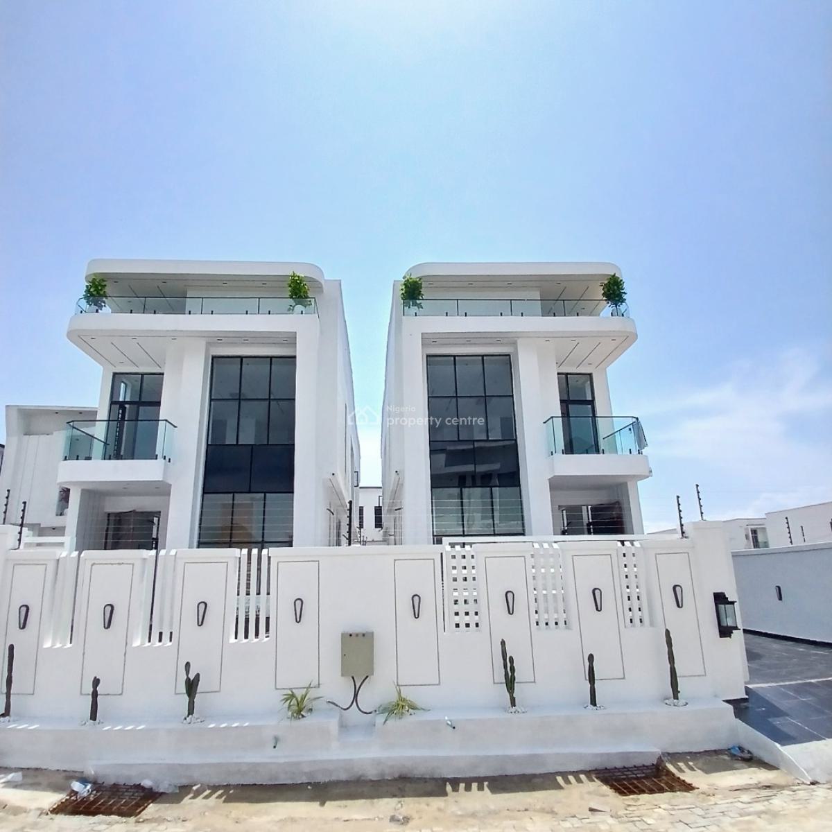 Exquisite Luxury 5 Bedroom Detached Duplex with Swimming Pool, Bq, Chevron Toll Gate, Orchid Road, Lekki, Lagos, Detached Duplex for Sale