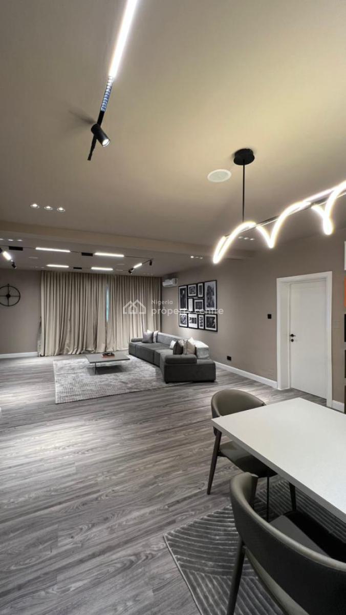 8th Floor Luxury 3bedroom with 2living Room with Pool, Ikoyi, Ikoyi, Lagos, Flat / Apartment Short Let