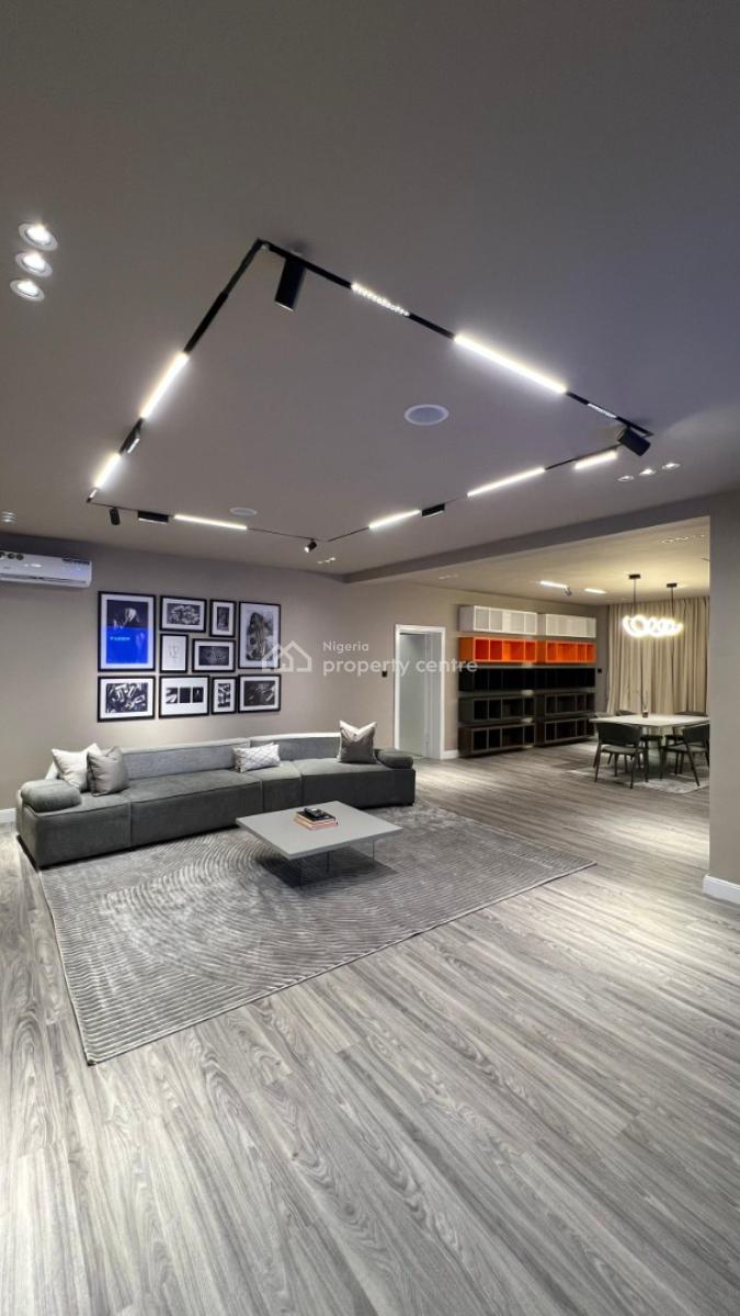 8th Floor Luxury 3bedroom with 2living Room with Pool, Ikoyi, Ikoyi, Lagos, Flat / Apartment Short Let