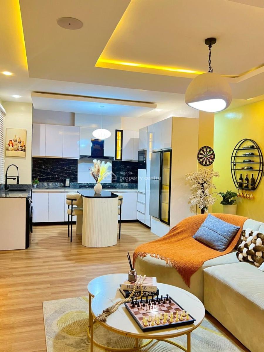 Fully Furnished & Serviced 2 Bedroom Apartment + Swimming Pool, Elevat, Off Nicon Town, Ikate Elegushi, Lekki, Lagos, Flat / Apartment for Rent