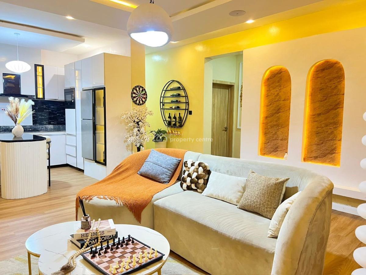 Fully Furnished & Serviced 2 Bedroom Apartment + Swimming Pool, Elevat, Off Nicon Town, Ikate Elegushi, Lekki, Lagos, Flat / Apartment for Rent