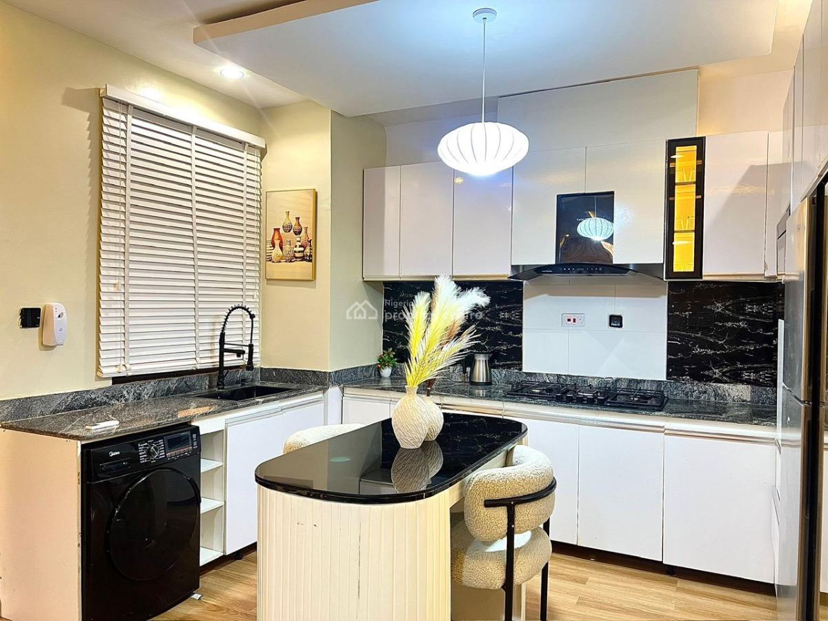 Fully Furnished & Serviced 2 Bedroom Apartment + Swimming Pool, Elevat, Off Nicon Town, Ikate Elegushi, Lekki, Lagos, Flat / Apartment for Rent