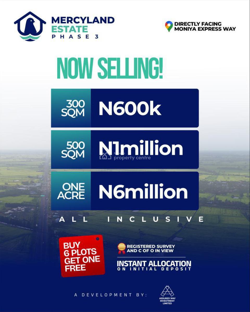 Available Lands in Moniya Ibadan., Moniya Ibadan, Moniya, Ibadan, Oyo, Land for Sale