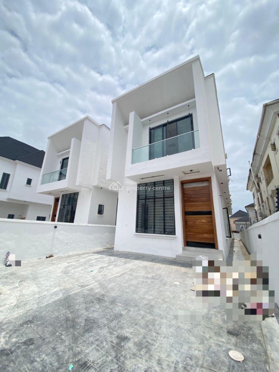 Stunning 4 Bedroom Duplex with a Bq, Osapa, Lekki, Lagos, House for Sale