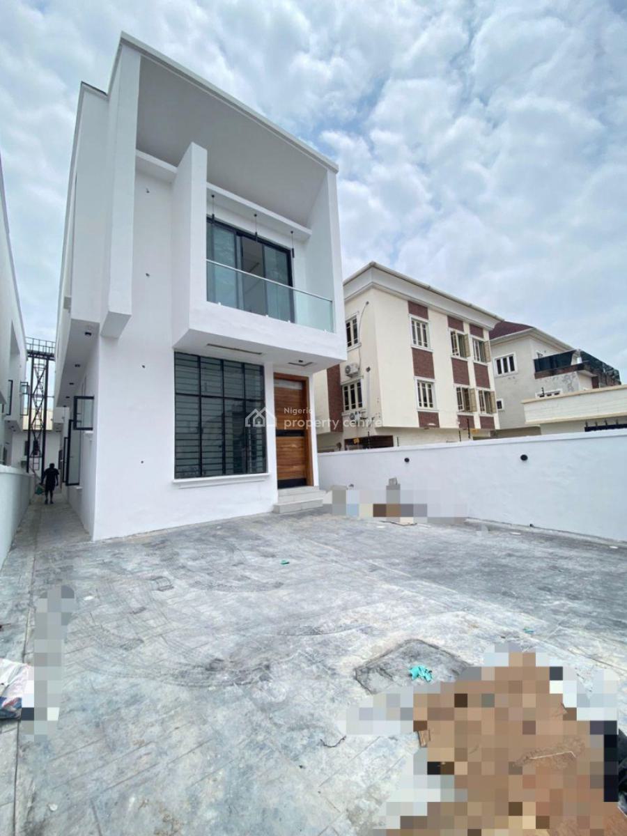Stunning 4 Bedroom Duplex with a Bq, Osapa, Lekki, Lagos, House for Sale
