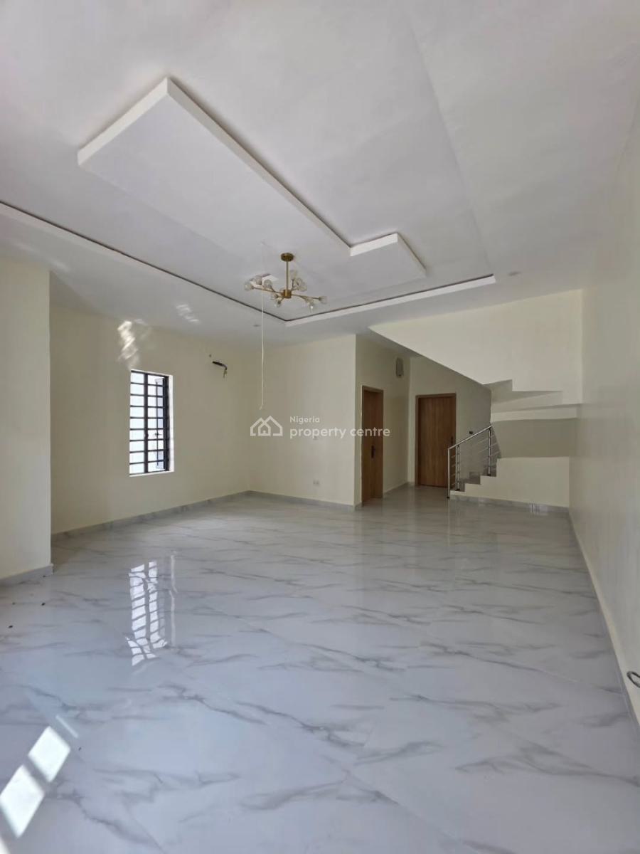 Luxurious Contemporary 4 Bedroom Deluxe Detached Duplex with Bq, Vgc, Lekki, Lagos, Semi-detached Duplex for Sale