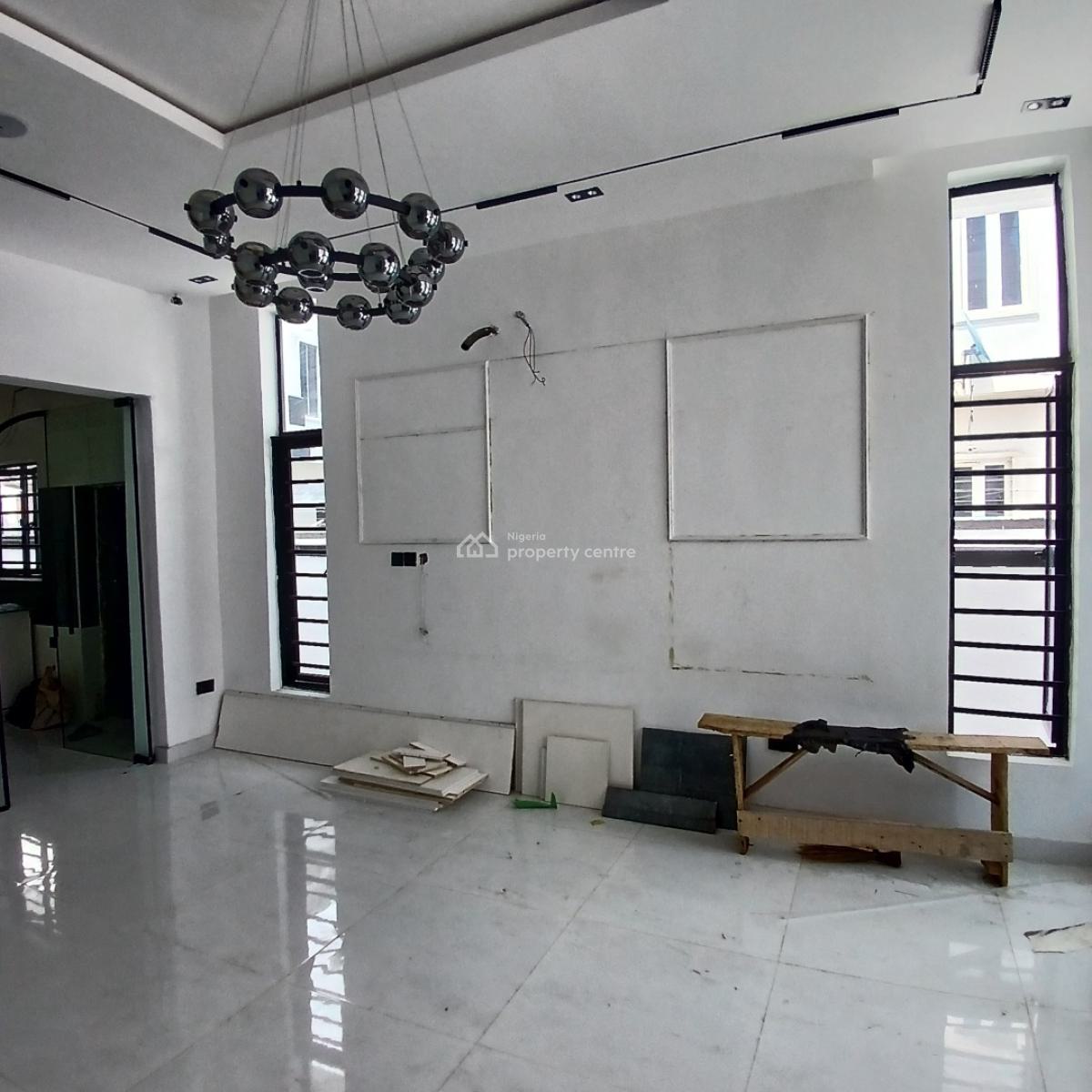 Luxury 4 Bedroom Semi-detached Detached  with Bq, Chevron Toll Gate, Orchid Road, Lekki, Lagos, Semi-detached Duplex for Sale