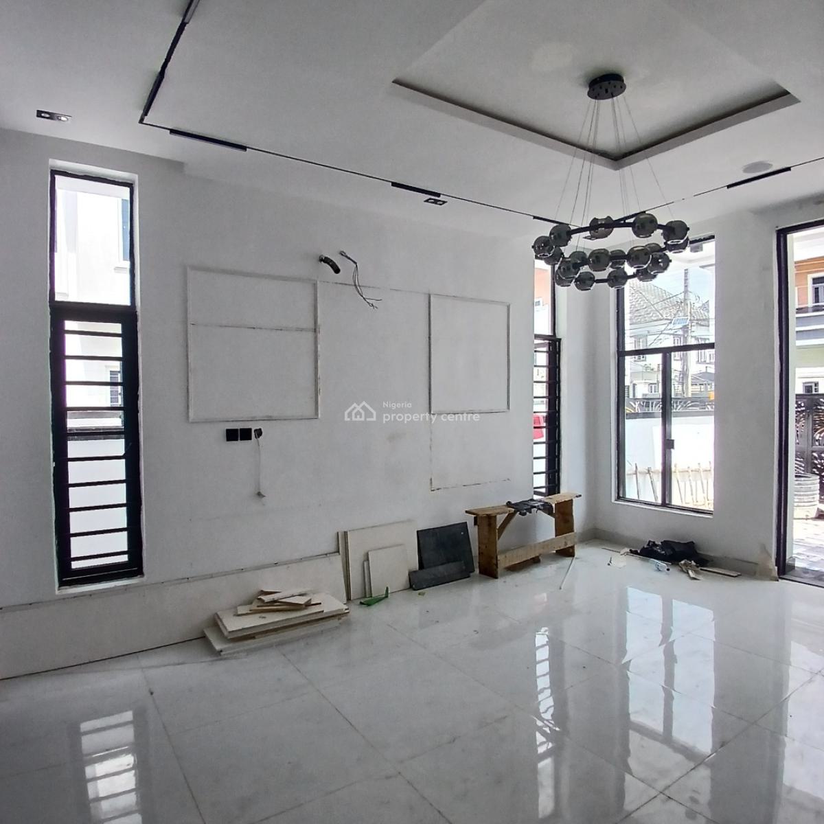 Luxury 4 Bedroom Semi-detached Detached  with Bq, Chevron Toll Gate, Orchid Road, Lekki, Lagos, Semi-detached Duplex for Sale