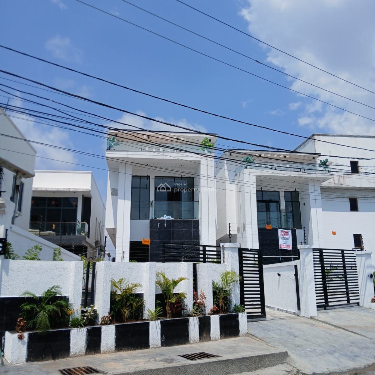Gigantic 5 Bedroom Detached Duplex with Swimming Pool, Bq, Chevron Toll Gate, Orchid Road, Lekki, Lagos, Detached Duplex for Sale