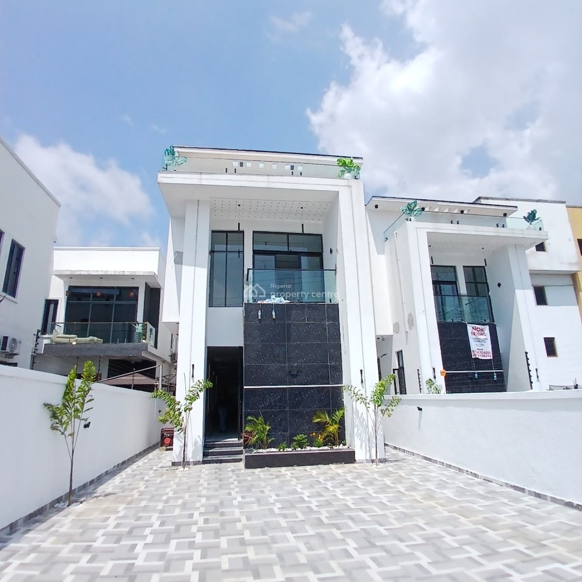 Gigantic 5 Bedroom Detached Duplex with Swimming Pool, Bq, Chevron Toll Gate, Orchid Road, Lekki, Lagos, Detached Duplex for Sale