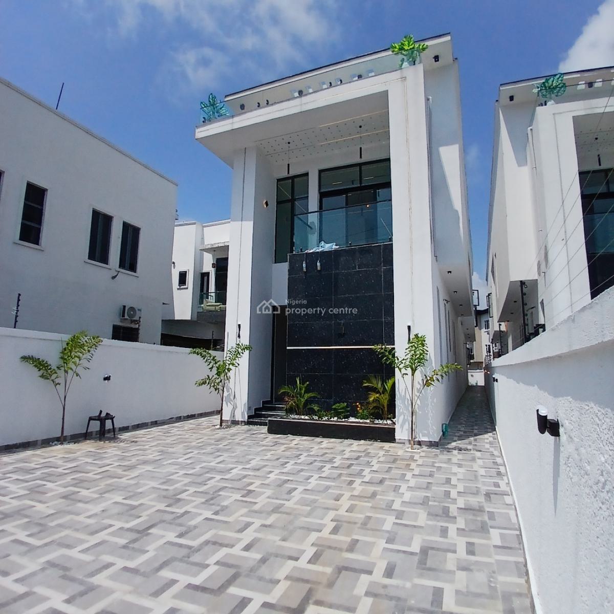 Gigantic 5 Bedroom Detached Duplex with Swimming Pool, Bq, Chevron Toll Gate, Orchid Road, Lekki, Lagos, Detached Duplex for Sale