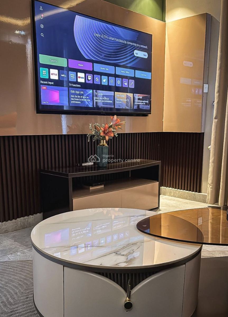 Full Luxury & Furnished Mini Flat Apartment, Off Admiralty Way, Lekki Phase 1, Lekki, Lagos, Mini Flat (room and Parlour) for Rent