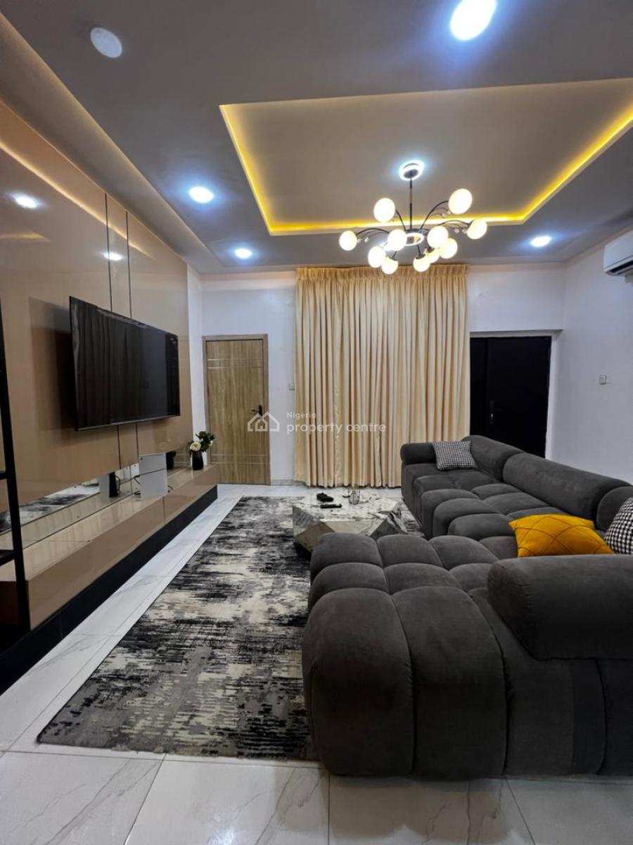 Fully Serviced 2 Bedroom Apartment with a Cinema, Spring View Estate Off Freedomway Lekki Phase One, Lekki Phase 1, Lekki, Lagos, Flat / Apartment for Rent