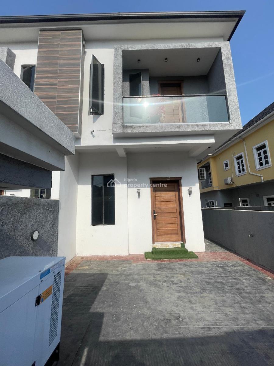 Luxury 4-bedroom Semi Detached Duplex with Excellent Facilities, Chevron, Lekki, Lagos, Semi-detached Duplex for Sale