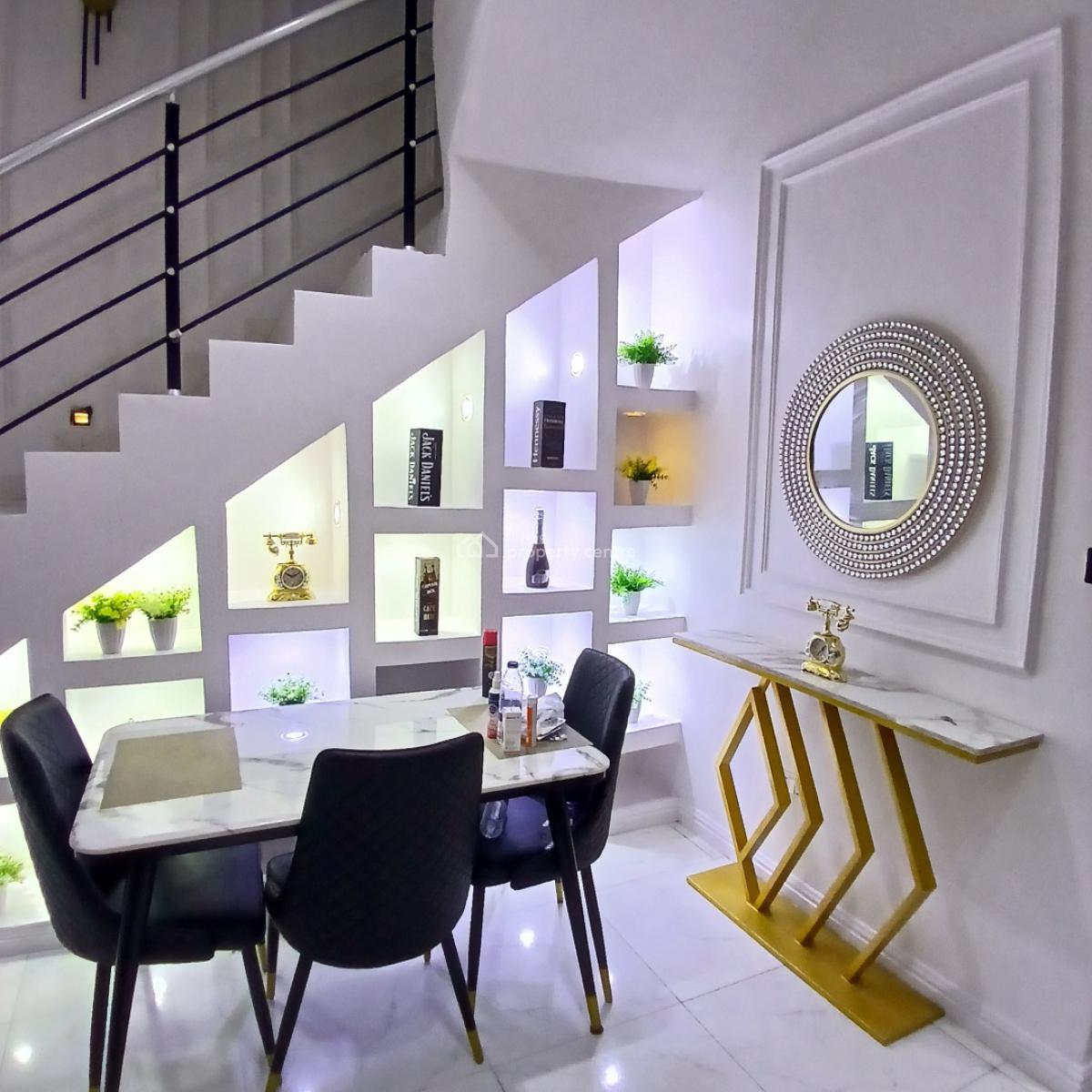 Furnished 4 Bedroom Terrace Duplex with Bq, Chevron Toll Gate, Orchid Road, Lekki, Lagos, Terraced Duplex for Sale