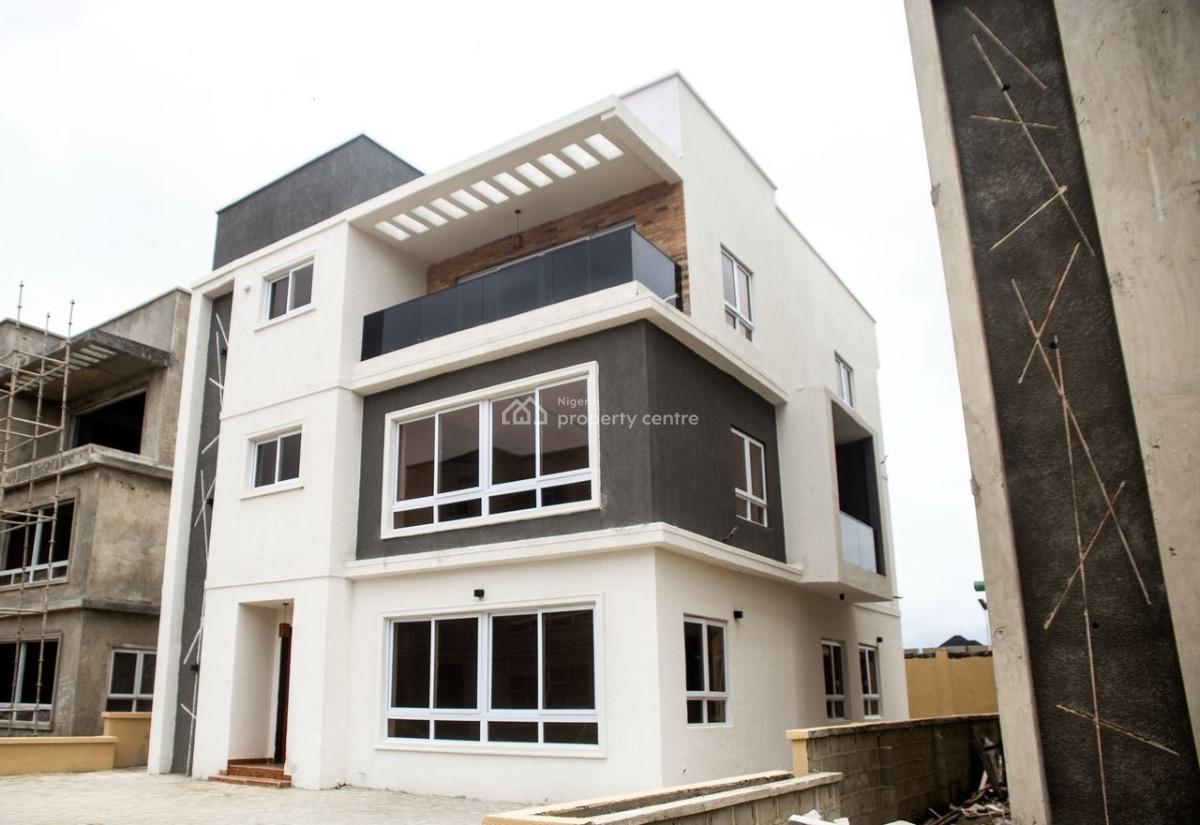 Luxury 6 Bedrooms Detached Duplex, Western Foreshore Estate, Osapa, Lekki, Lagos, Detached Duplex for Sale
