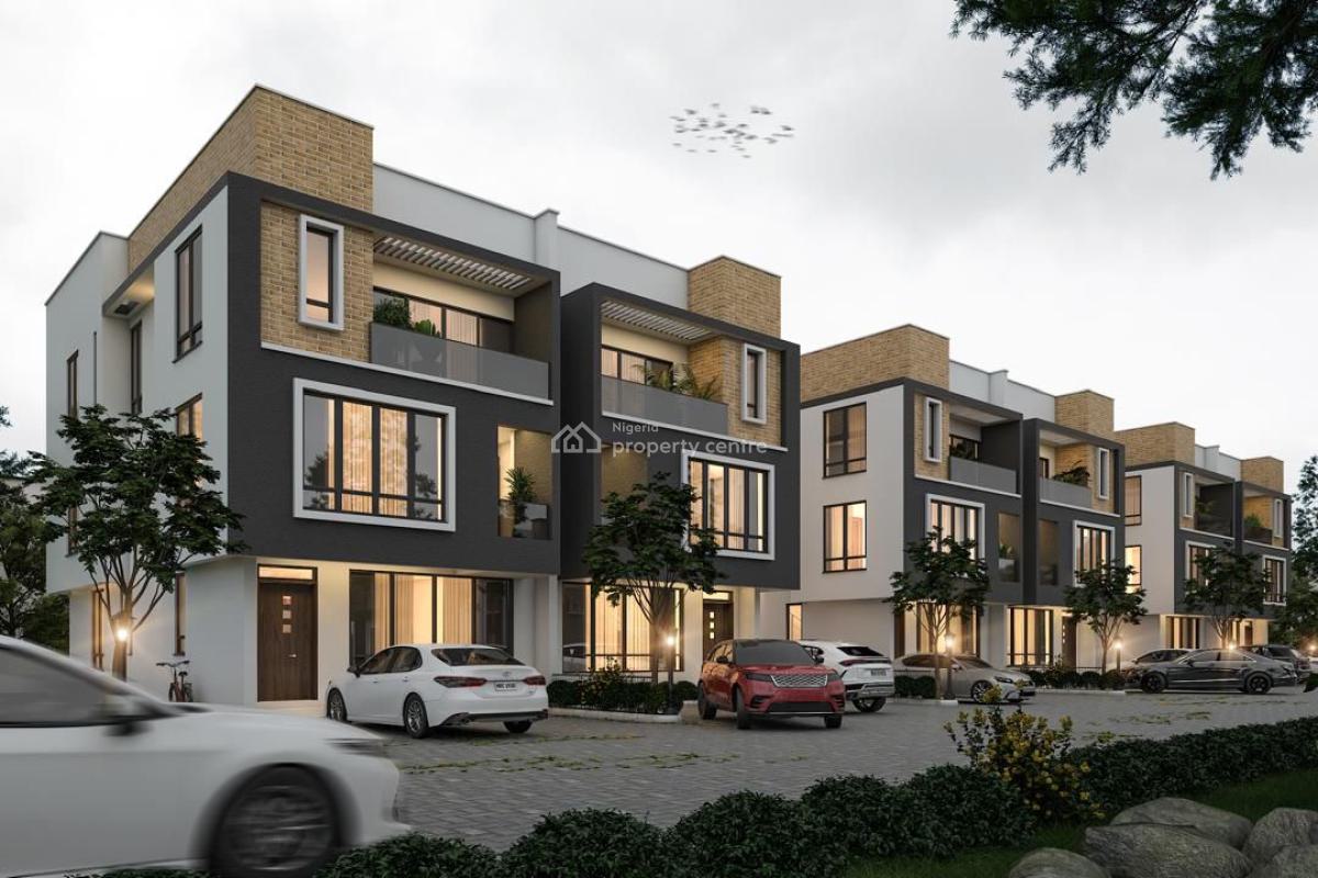 5 Bedrooms Detached Duplex Carcass, Western Foreshore Estate, Osapa, Lekki, Lagos, Detached Duplex for Sale