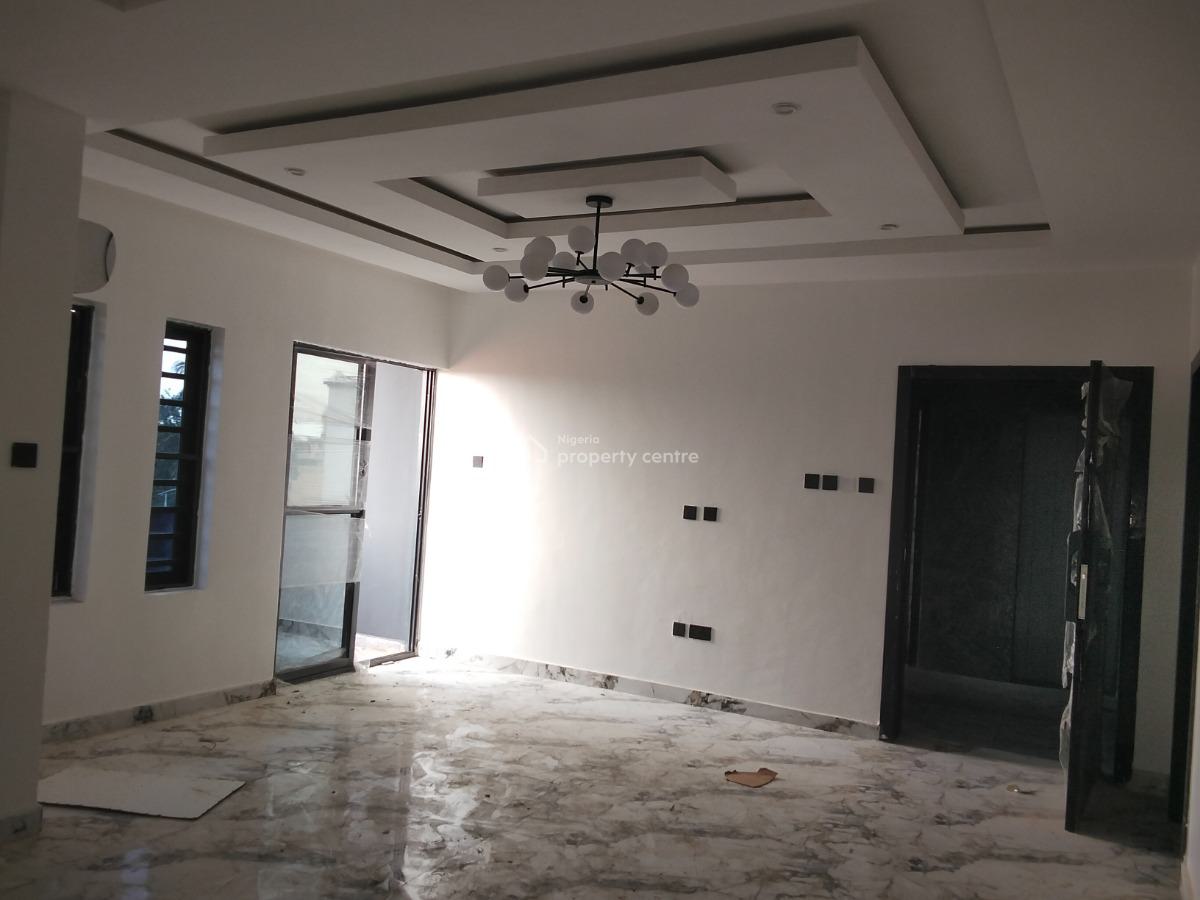 Brand New Service 3 Bedroom Flat with Bq, Shonibare Estate, Maryland, Lagos, Flat / Apartment for Rent