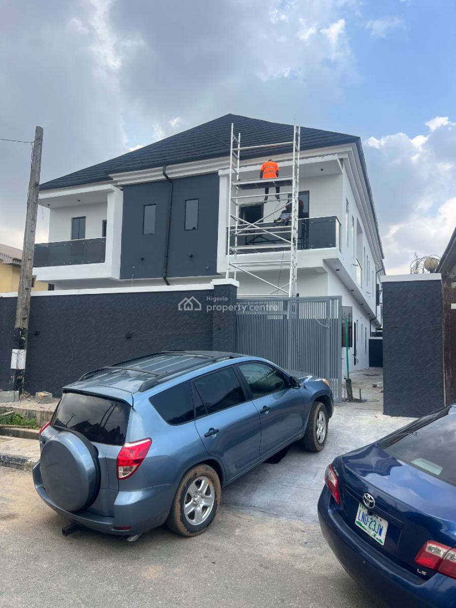 Spaciously Built 4-bedroom Semi-detached Duplex + Bq in a Serened Zone, Gra Phase 1, Magodo, Lagos, Semi-detached Duplex for Sale