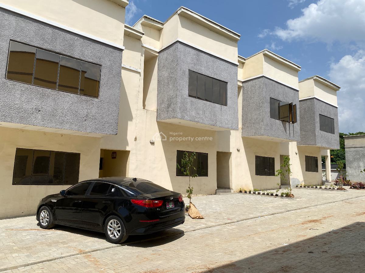 3 Bedroom Terrace Duplex with Bq, in an Estate, Life Camp, Abuja, Terraced Duplex for Sale