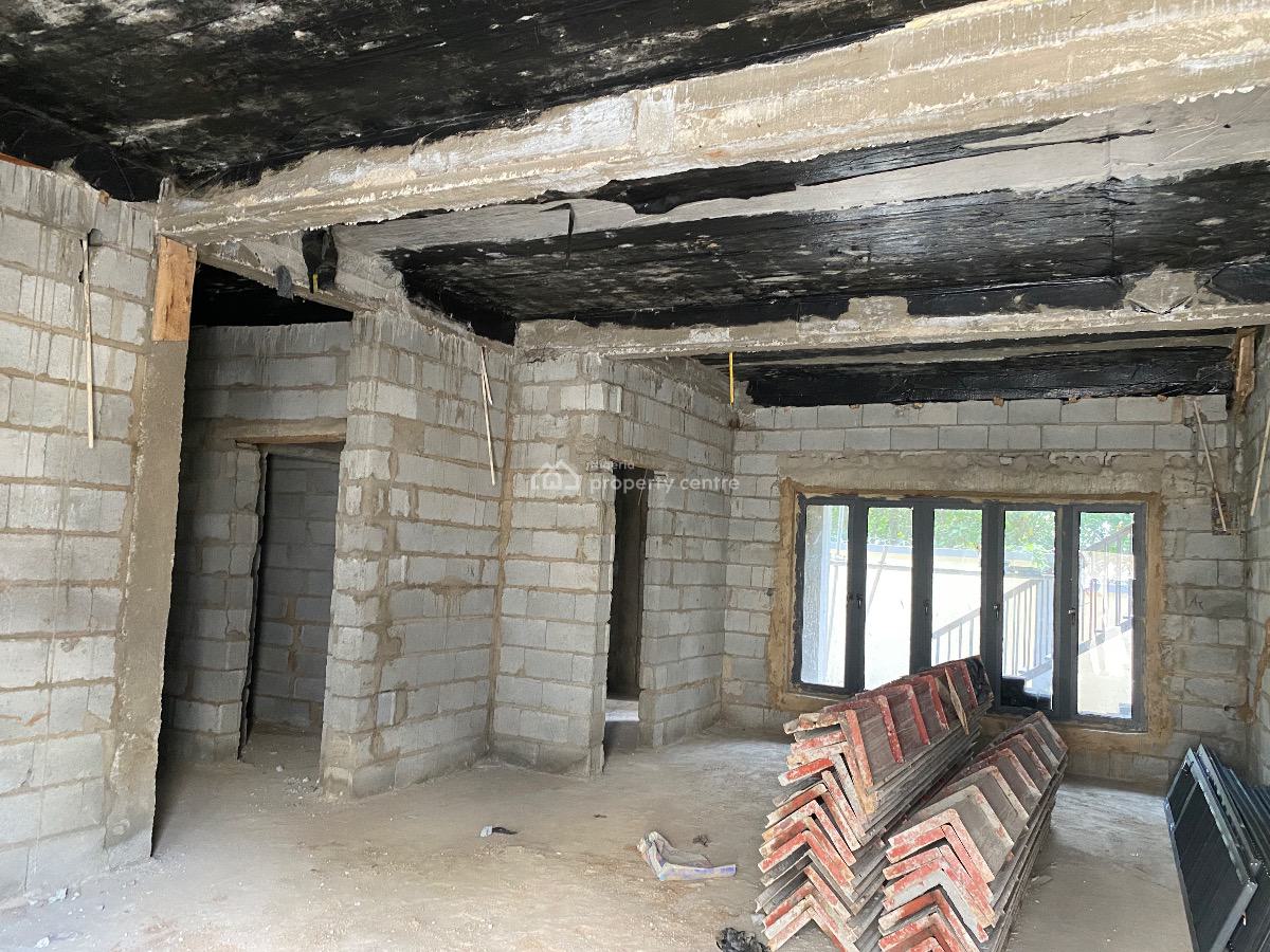 Spacious 3 Bedroom Apartment Carcass, Life Camp, Abuja, Flat / Apartment for Sale