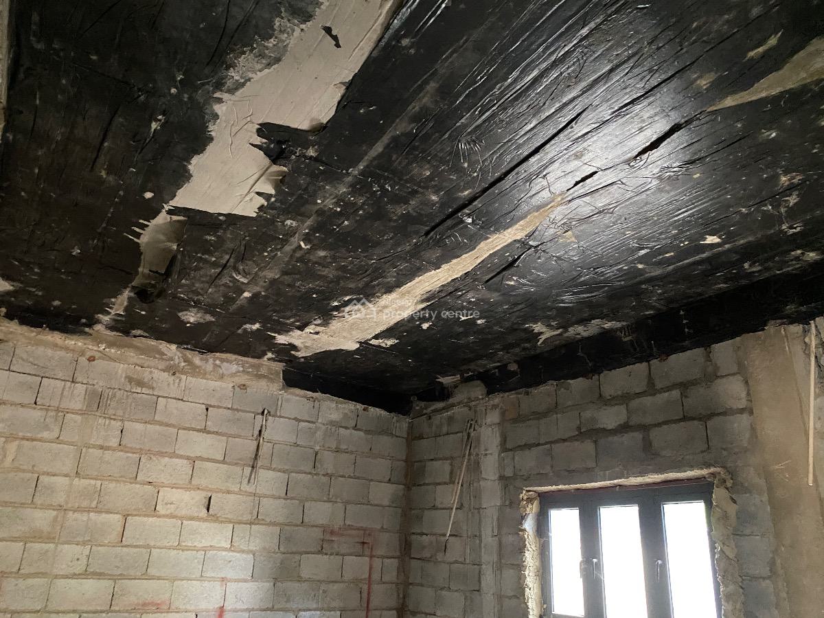 Spacious 3 Bedroom Apartment Carcass, Life Camp, Abuja, Flat / Apartment for Sale