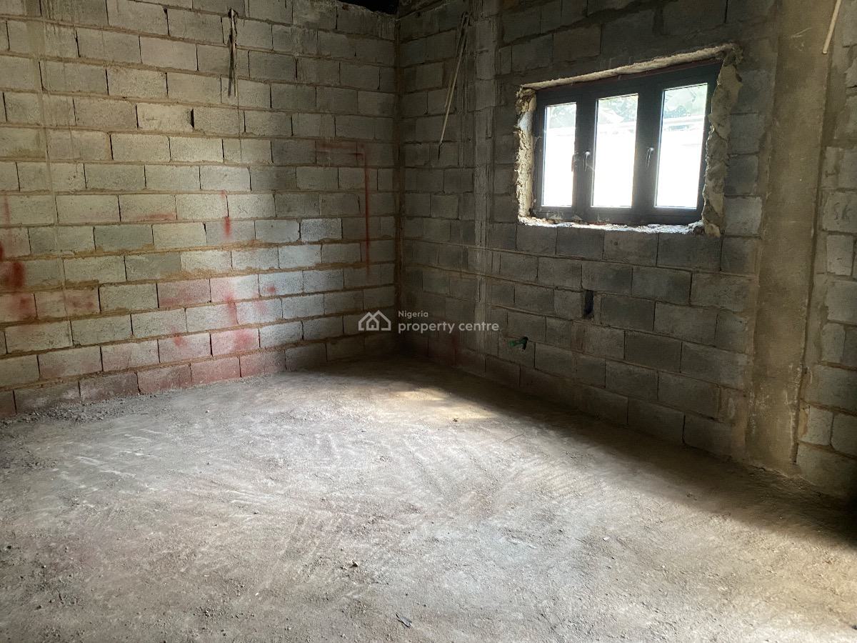 Spacious 3 Bedroom Apartment Carcass, Life Camp, Abuja, Flat / Apartment for Sale